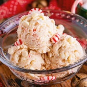 Peppermint Edible Cookie Dough from Homemade Hooplah.